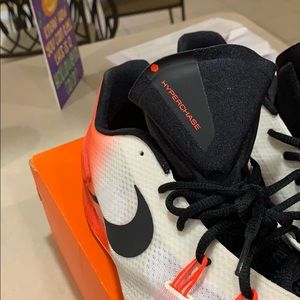 One pair of Nike hyper chase sneakers